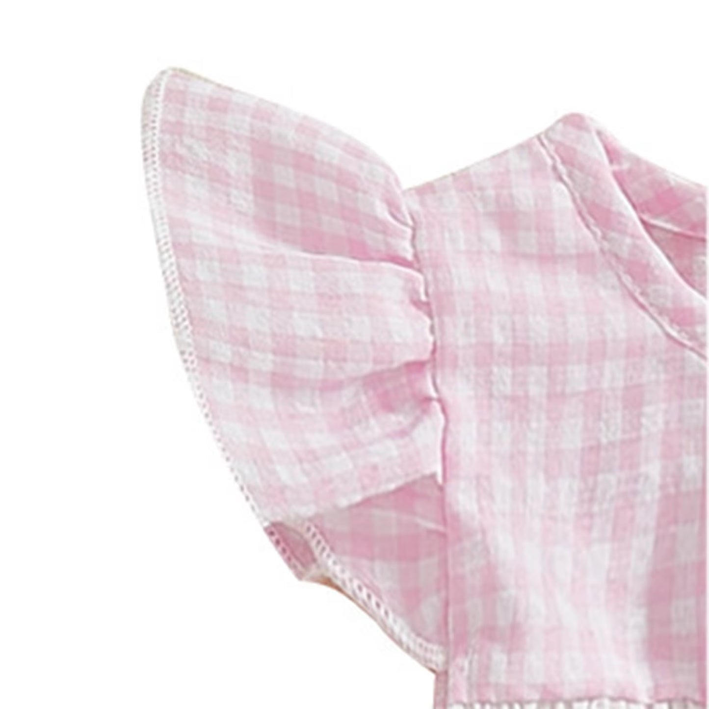 Baby Baby Girl Romper Dress My First Easter Fly Sleeve Smocked Dress Newborn Cute Baby Summer Clothes Children Overalls Clothing